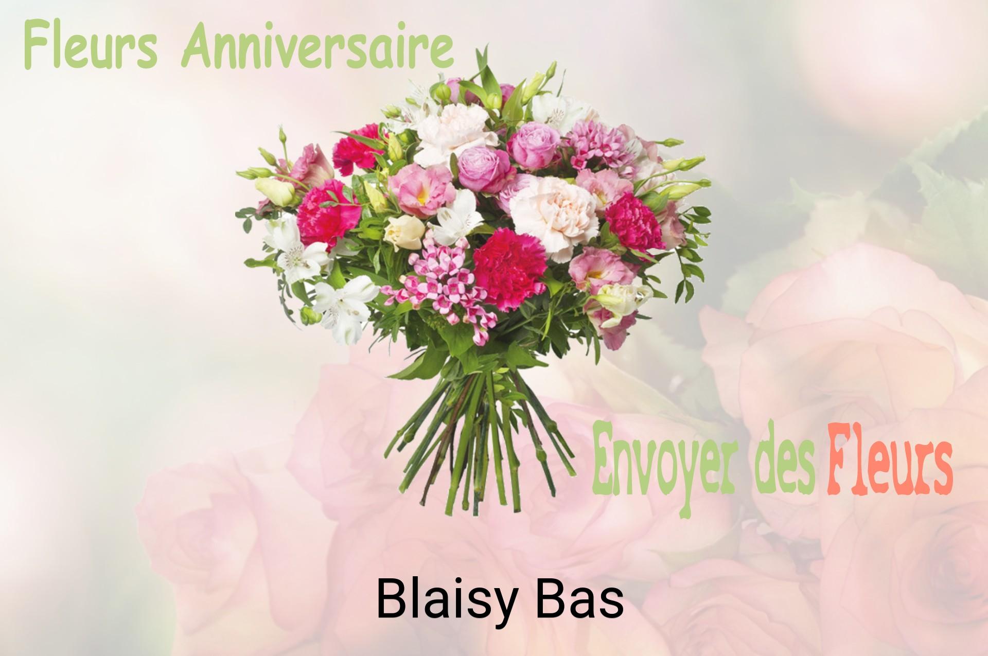 Bouquet de fleurs d’anniversaire livré à Blaisy-Bas
