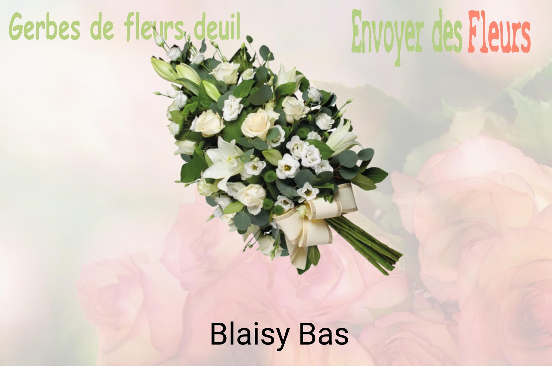 Gerbe de fleurs de deuil livrée à Blaisy-Bas